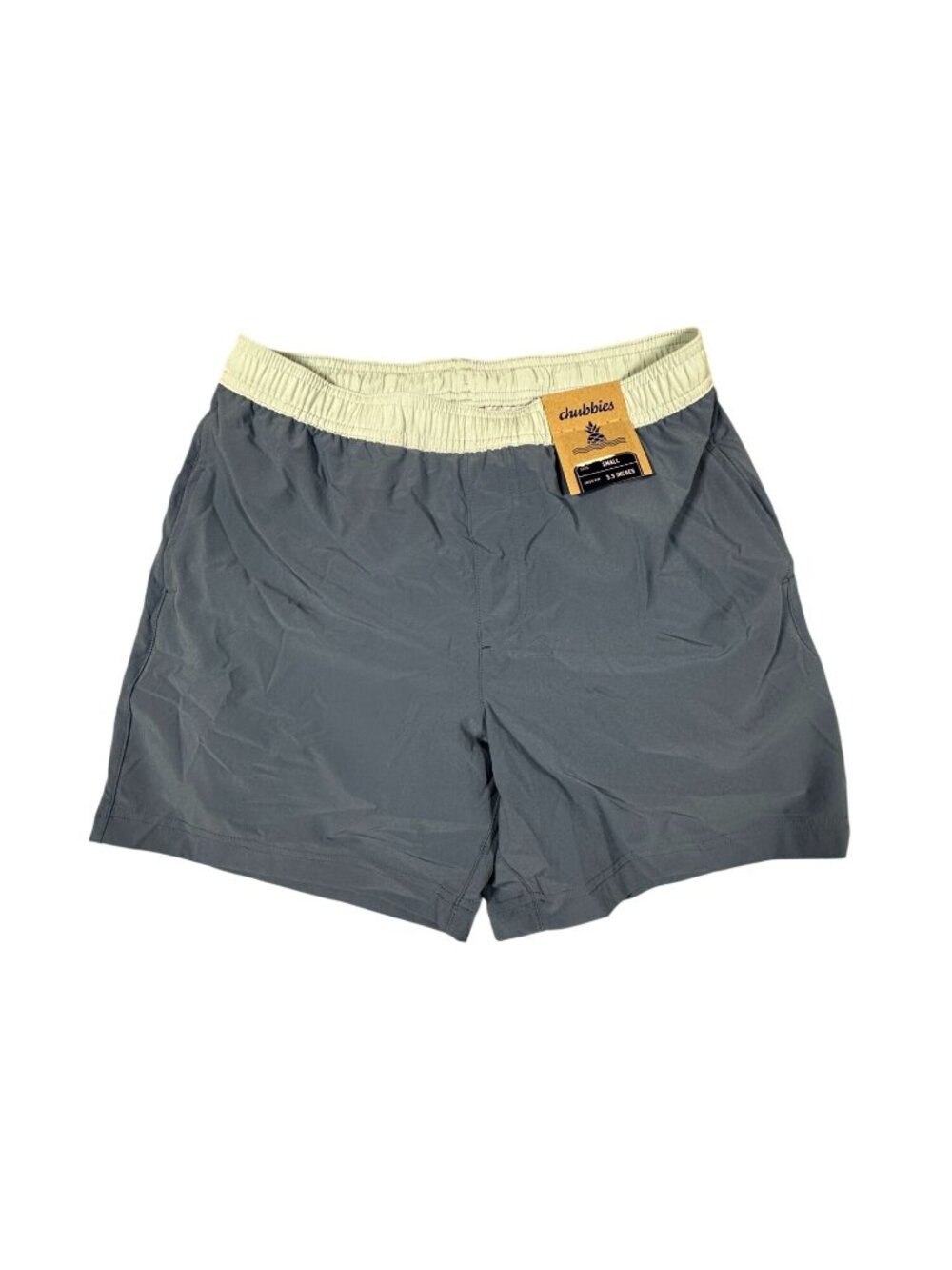 Chubbies The Ready Set Gos 5.5" Inseam S Tan Compression Lined Swim Shorts NEW